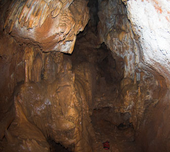 Нижний зал, пещера Сказка (05.01.07)