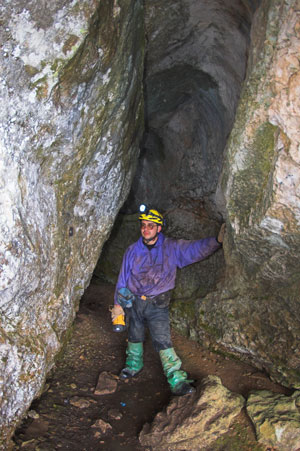Входняк пещеры Бинбаш-Коба (09.01.07)