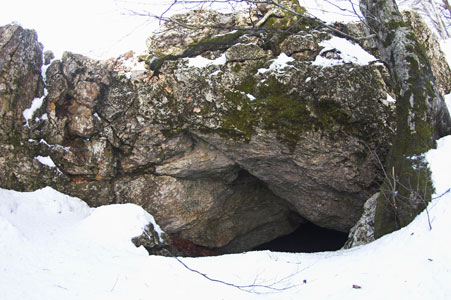 Входняк в пещеру Холодная (09.01.07)