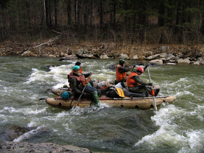 В пороге Кысык кат Зайцева (30.04.2006).