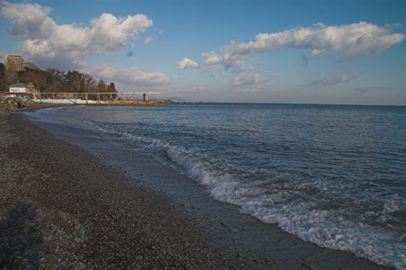 Алушта. Черное море (01.01.07).